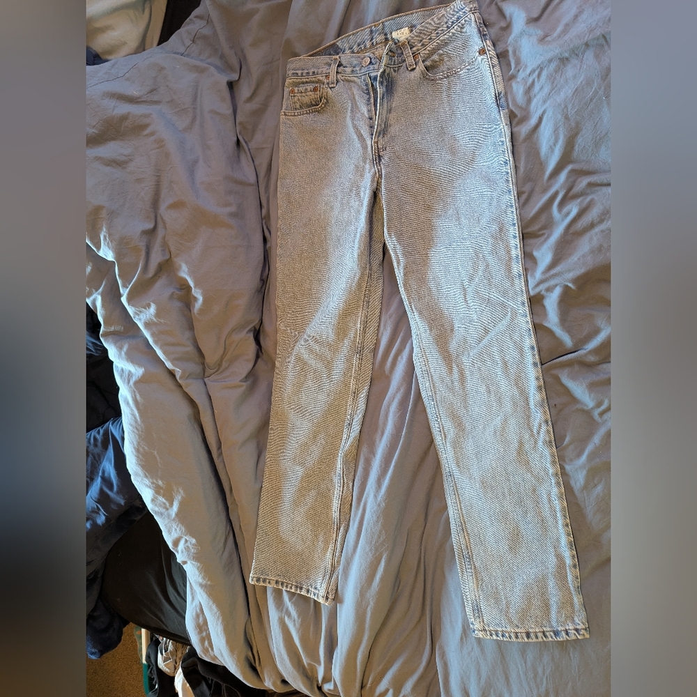 Levi's Light Blue Straight Jeans